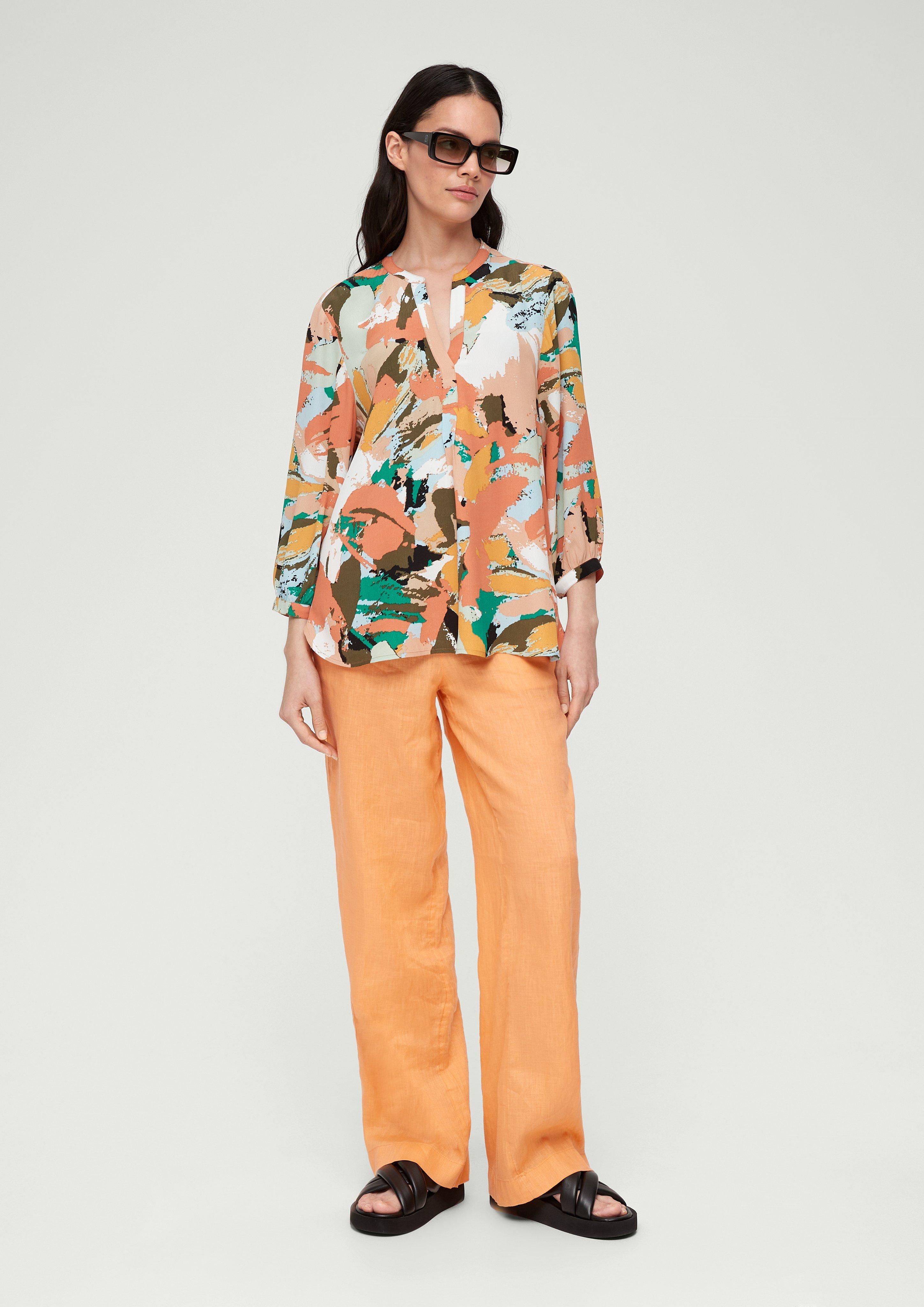 Tunika-Bluse aus Viskose  2132509-27B2