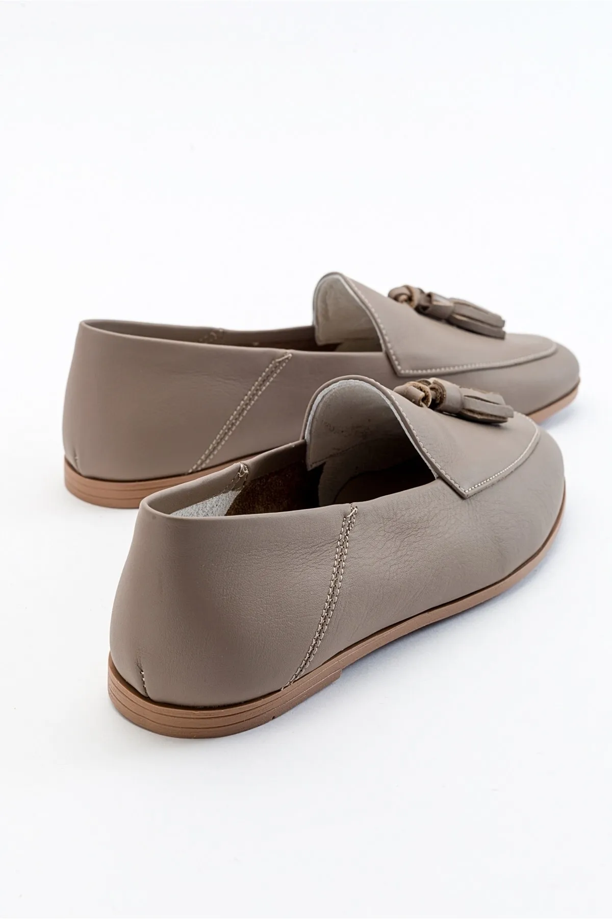 LuviShoes  F04 Stone Skin Echtlederschuhe