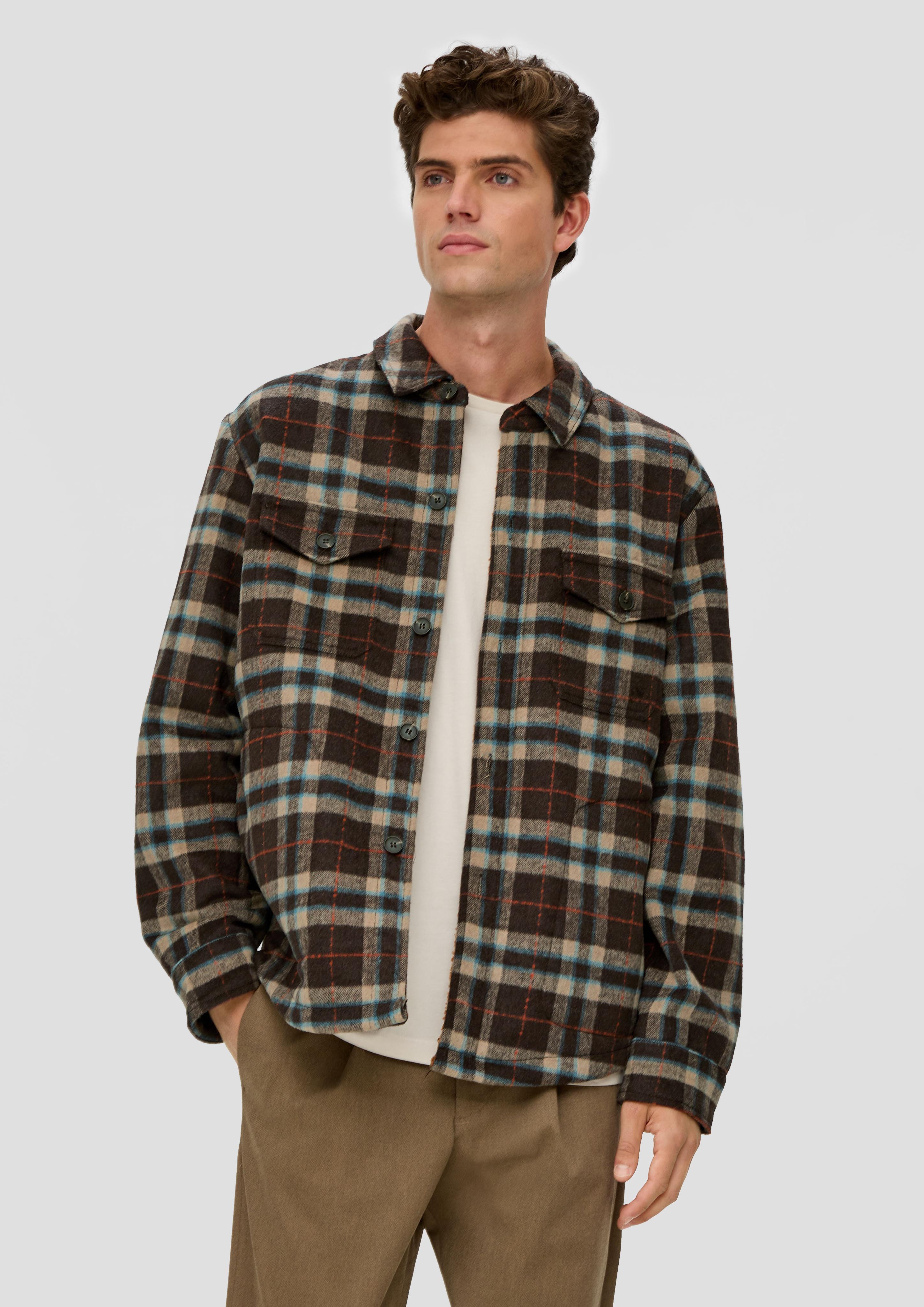 Hemdjacke mit Teddyfutter  2115343-88N5