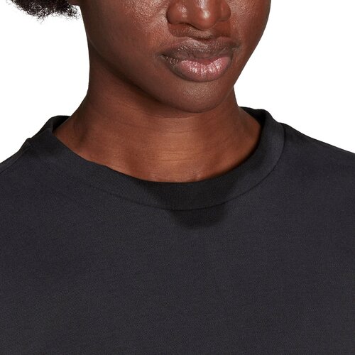 ADIDAS DAMEN AEROREADY DESIGNED TO MOVE COTTON-TOUCH SWEATSHIRT
