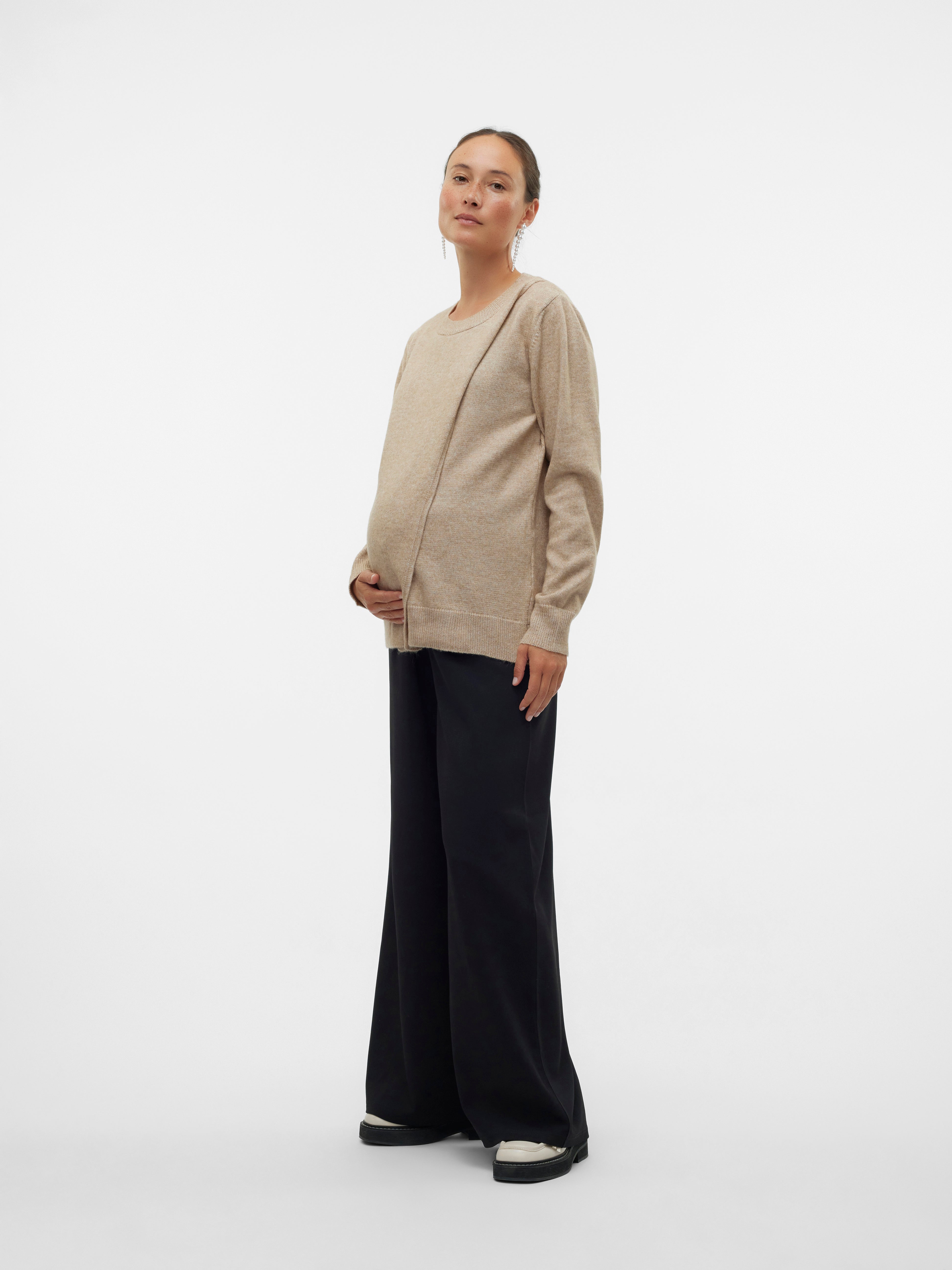 Umstands-strickpullover