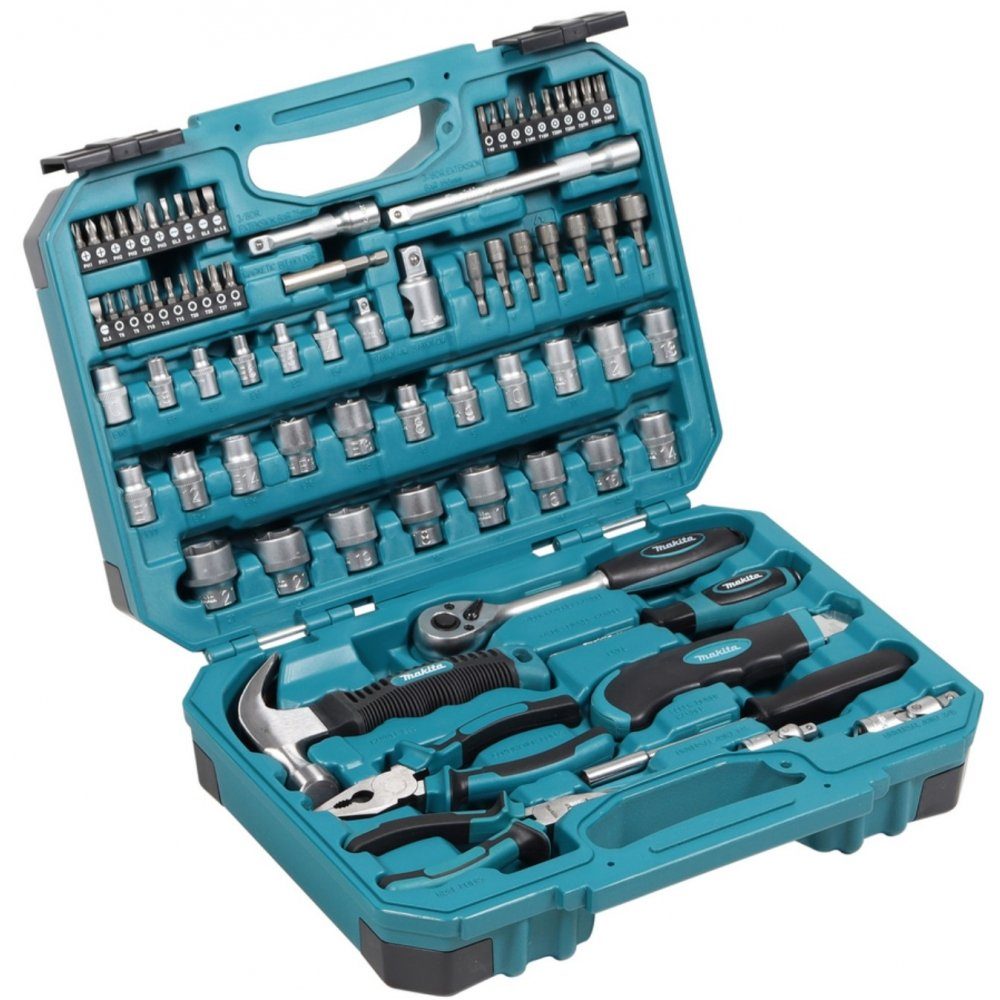 Makita Werkzeugset E-10899 76-teilig - Handwerkzeugset - blau
