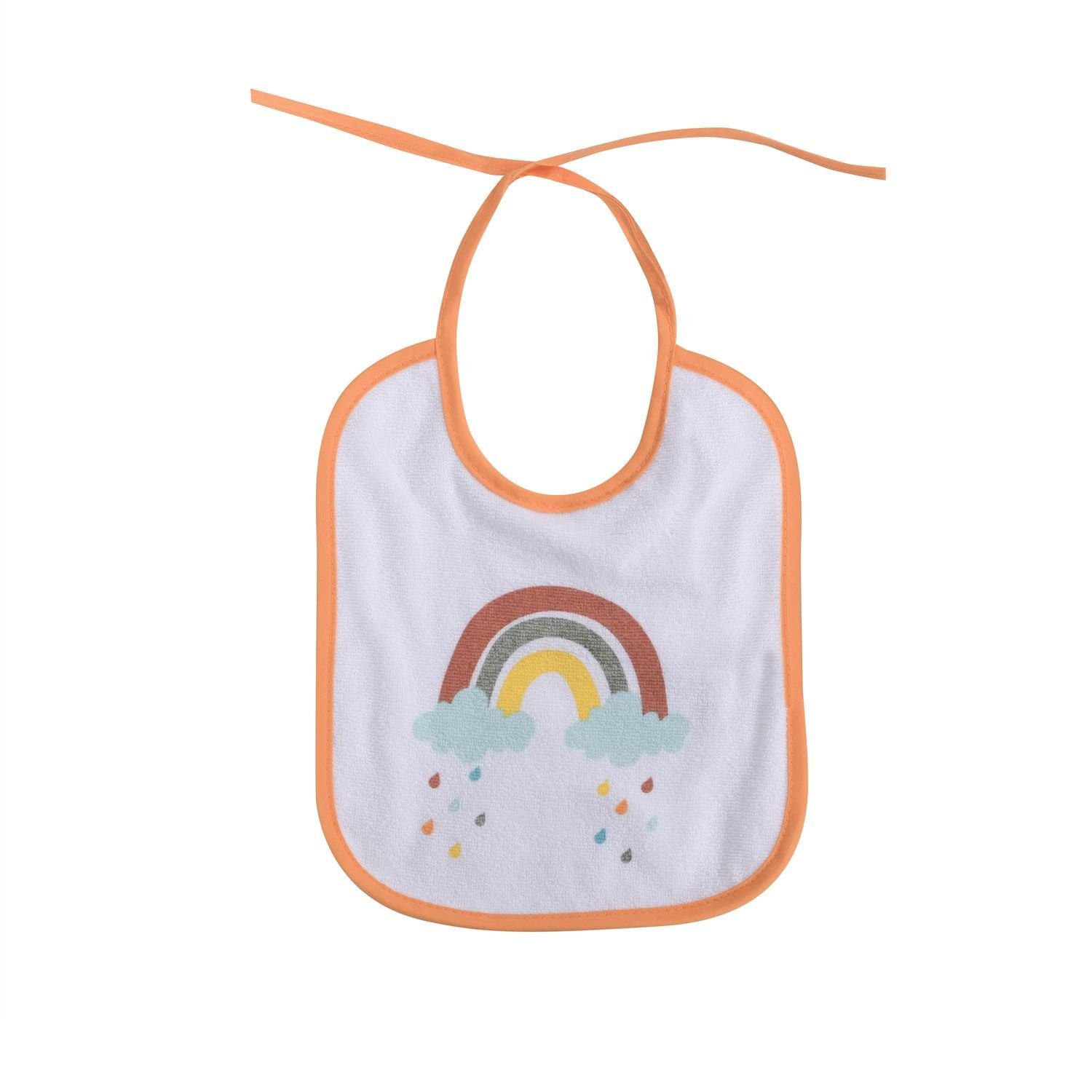 Baby Care Lätzchen Babylatz-Set 7-teilig einlagig, (1-St), zum Binden, waschbar, ab Geburt