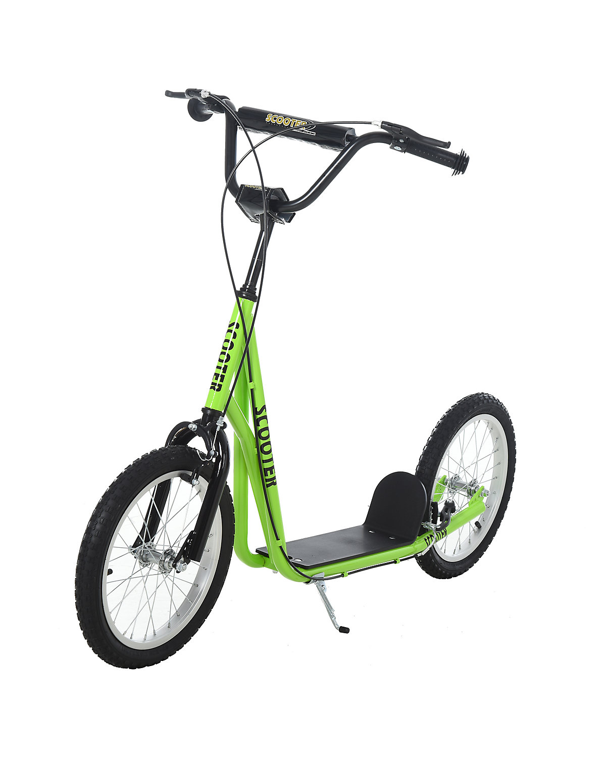Kinderscooter mit Handbremse