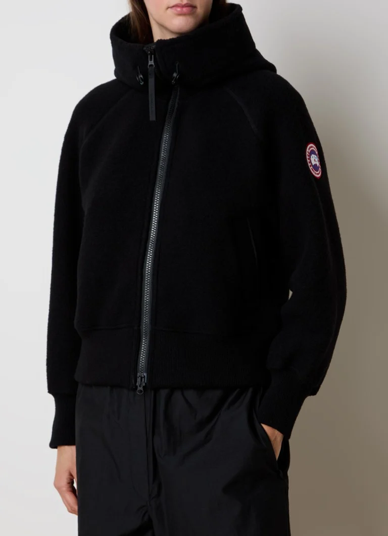 Canada Goose Chilliwack bomberdzseki gyapjúkeverékből oldalsó zsebekkel