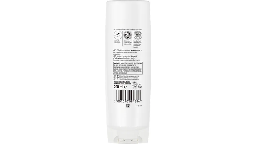 Pantene PRO-V Pflegespülung Glatt & Seidig 200ML 200 ml