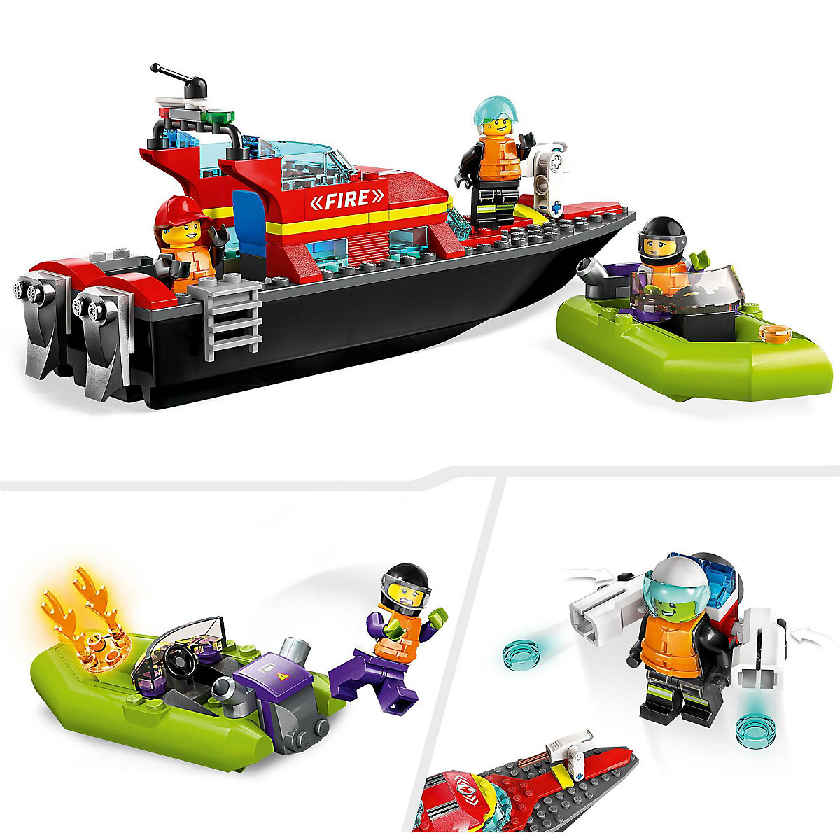 LEGO® City 60373 Feuerwehrboot