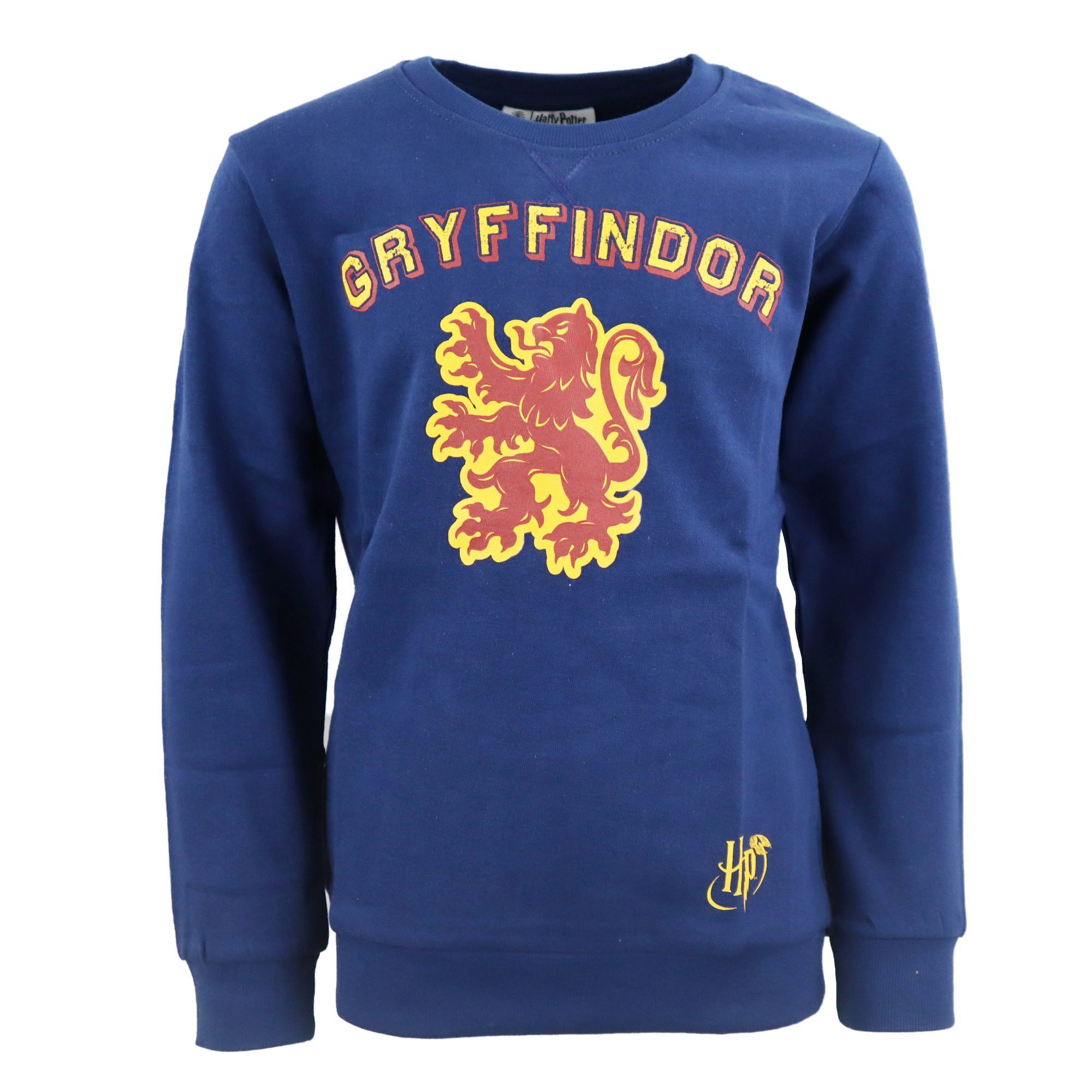 Harry Potter Rundhalspullover Harry Potter Gryffindor Kinder Jungen Pullover Sweater Gr. 134 bis 164, 100% Baumwolle