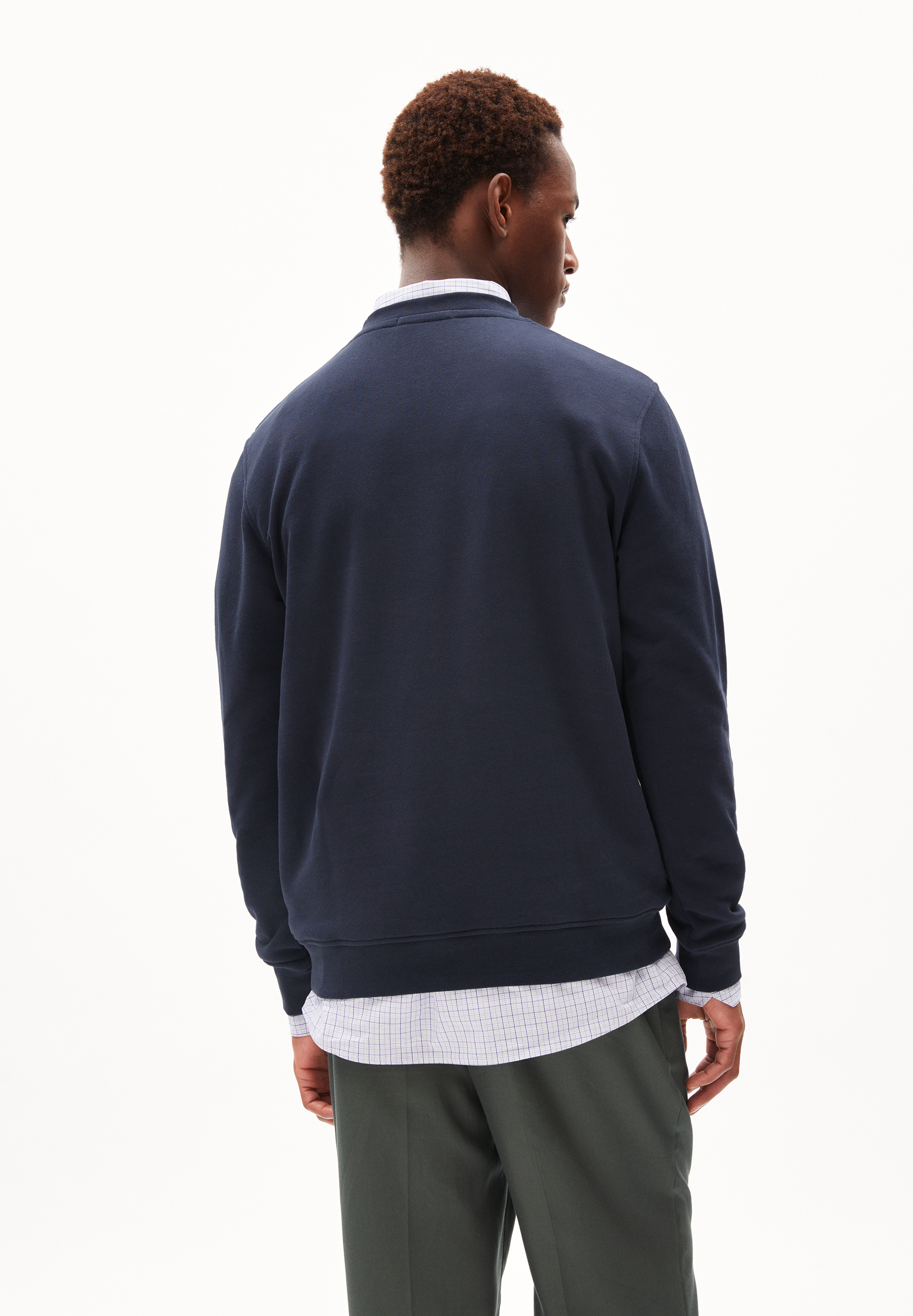 Sweatshirt Regular Fit aus Bio-Baumwoll Mix