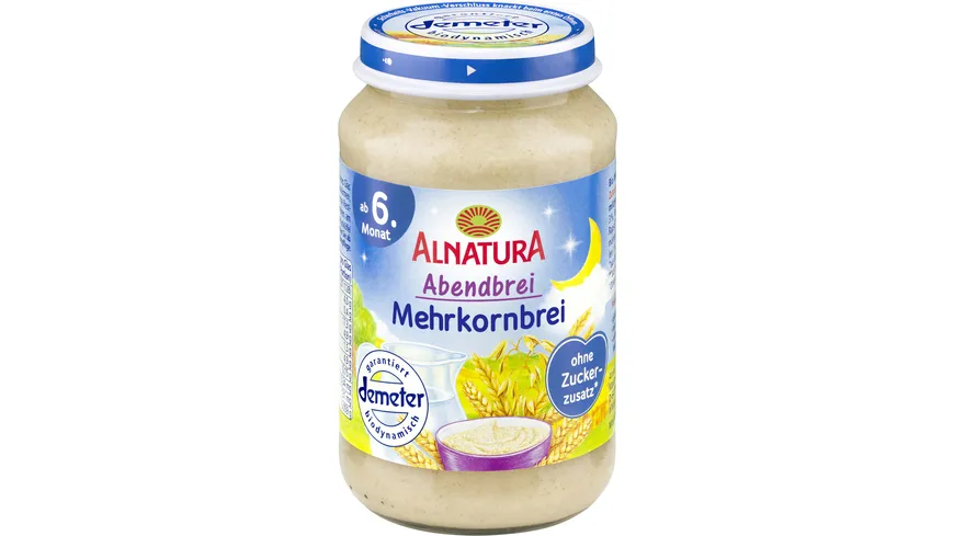 Alnatura Bio Mehrkornbrei, (ab 6. Mon.) 190 g