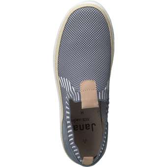 Jana comfort Slipper in blau