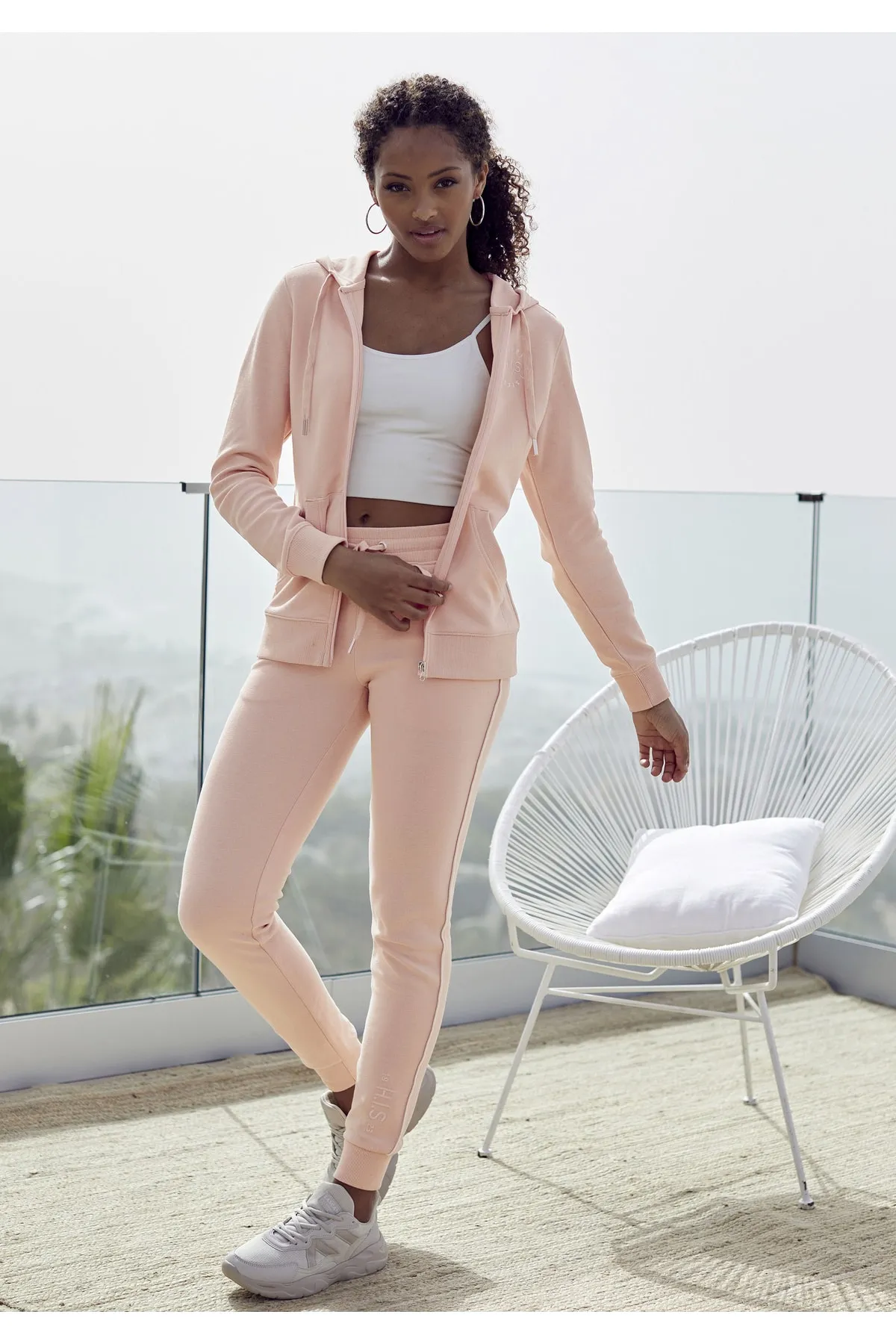 HIS  Jogginghose - Rosa - Relaxed