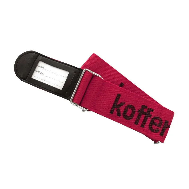 Koffer24 Doppelpack - hochwertiges Kofferband mit Metallverschluss
