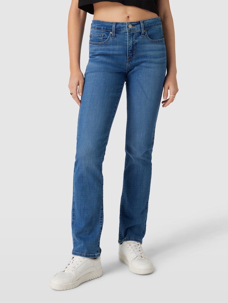 Jeans mit Label-Patch Modell '314™ SHAPING STRAIGHT' Modell 314™ SHAPING STRAIGHT in bleu