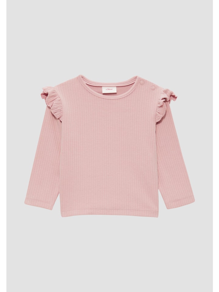 s.Oliver T-Shirt langarm in Pink günstig kaufen 92