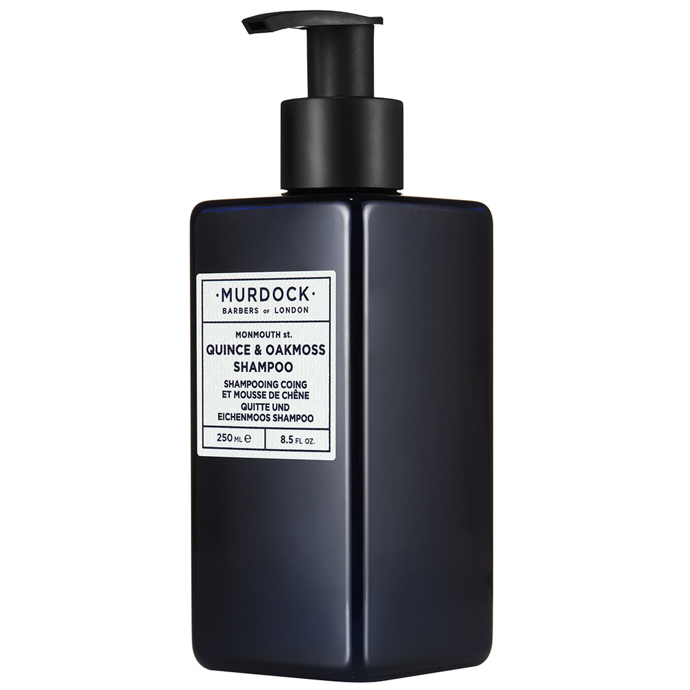 murdock barbers of london Quince & Oakmoss Shampoo Shampooing Coing et Mousse de Chêne