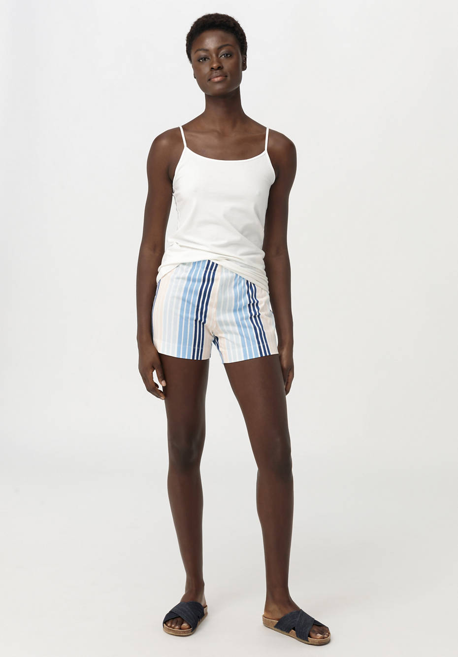 Schlafshorts aus reiner Bio-Baumwolle