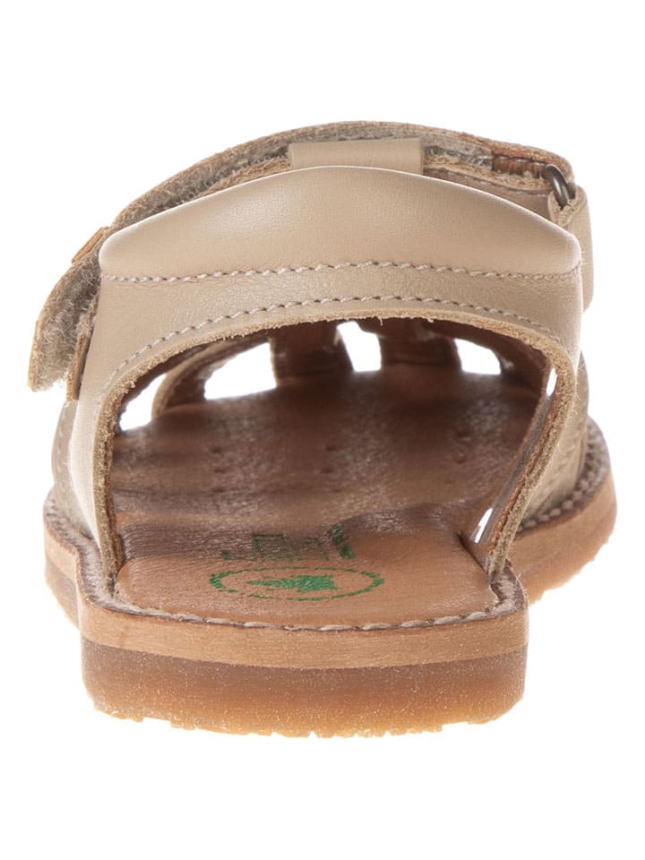 El Naturalista Leder-Sandalen in Beige günstig kaufen