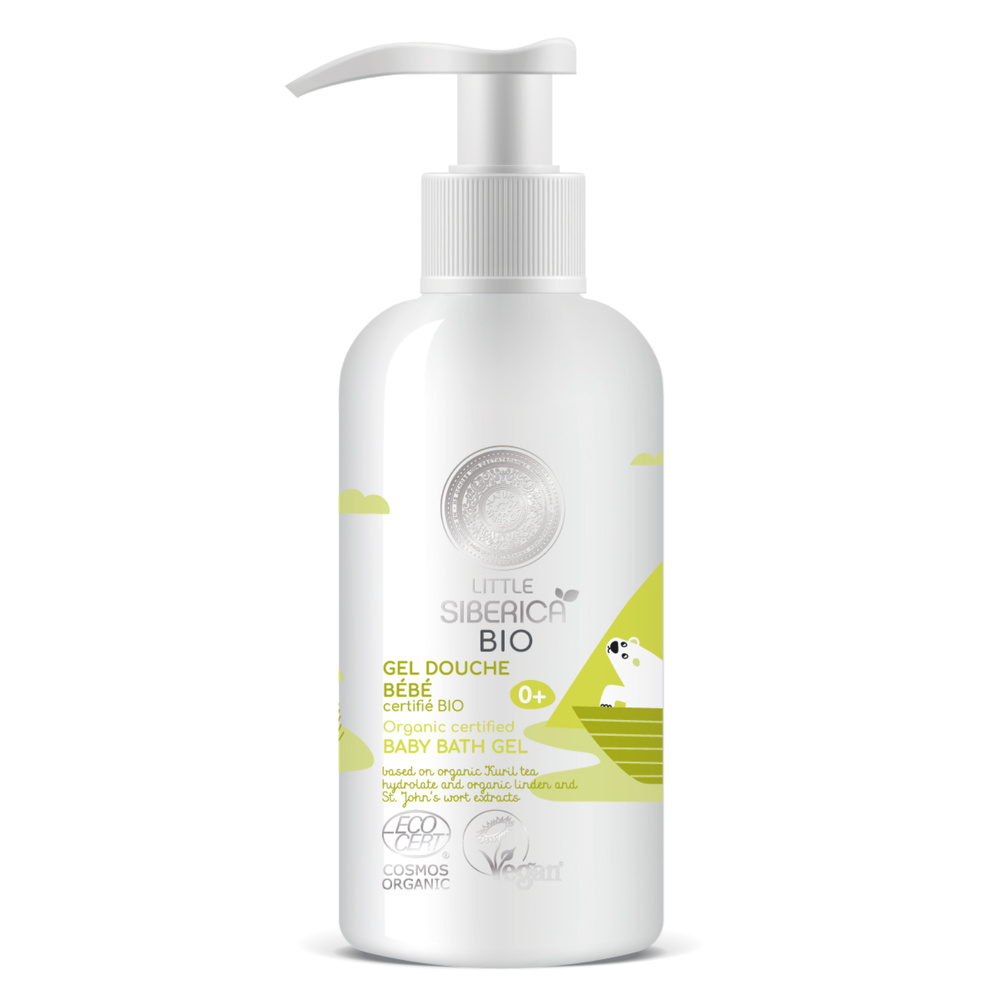 Natura Sibérica Gel Douche Bébé certifié Bio Gel Douche