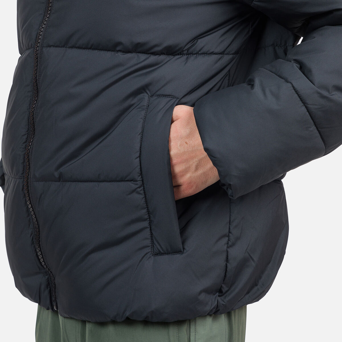 Puffy Herrenkapuzenjacke