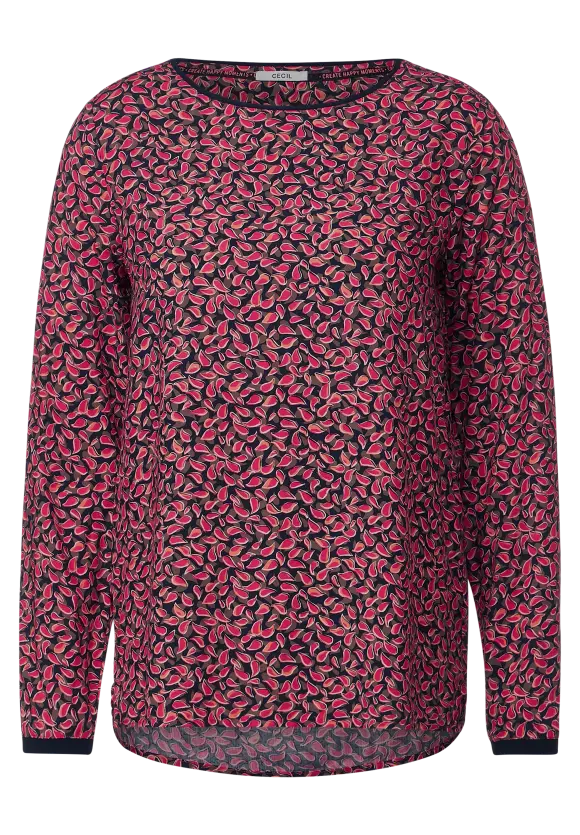 CECIL Minimal Print Bluse