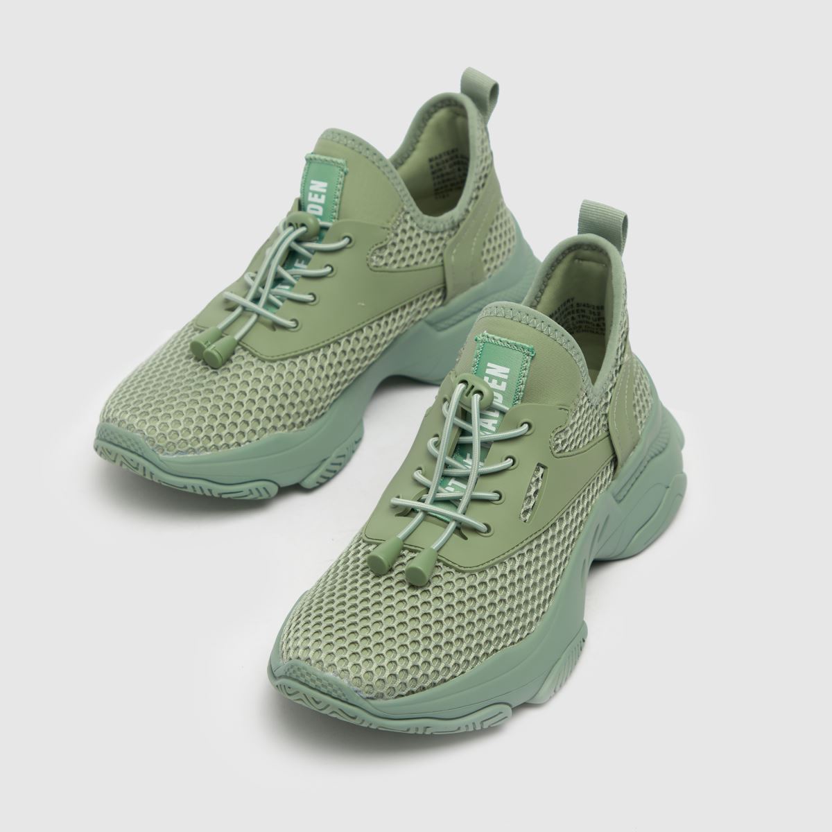 Steve Madden – Ljusgröna mastery-sneakers