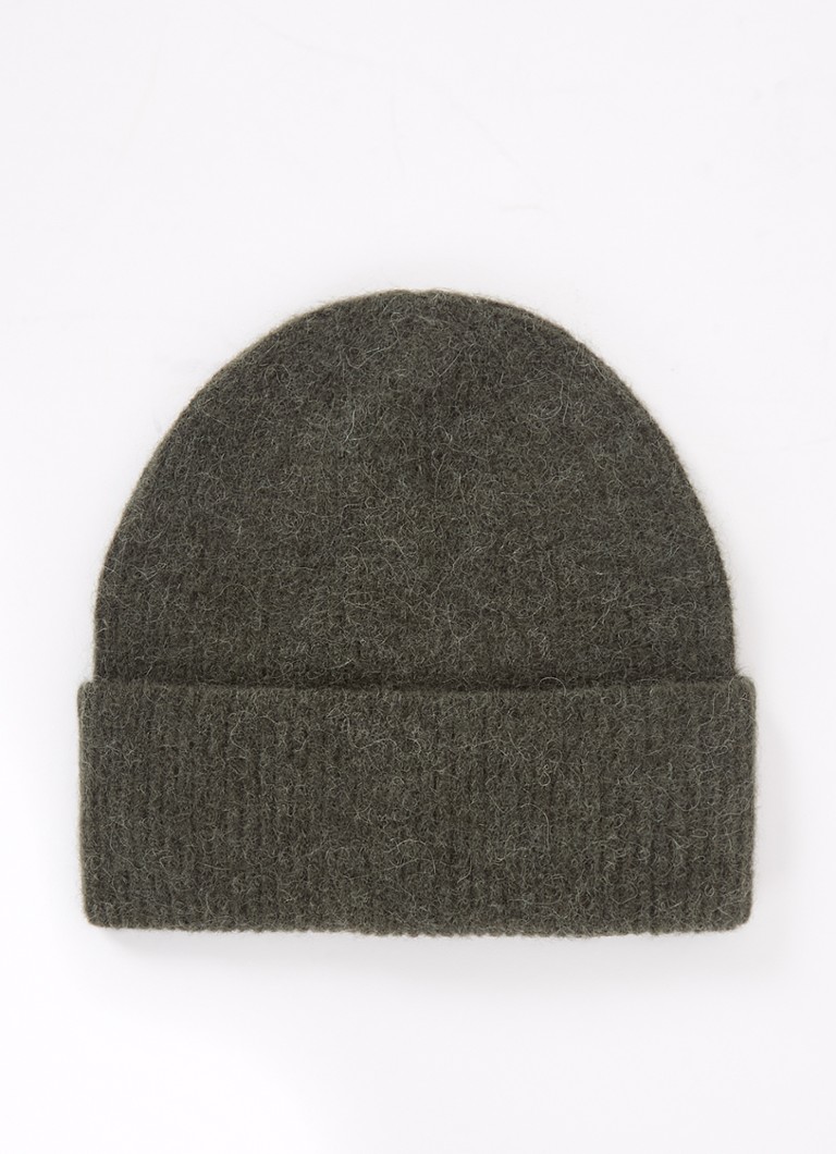 SAMSØE SAMSØE Nor berretto a maglia fine in misto lana di alpaca