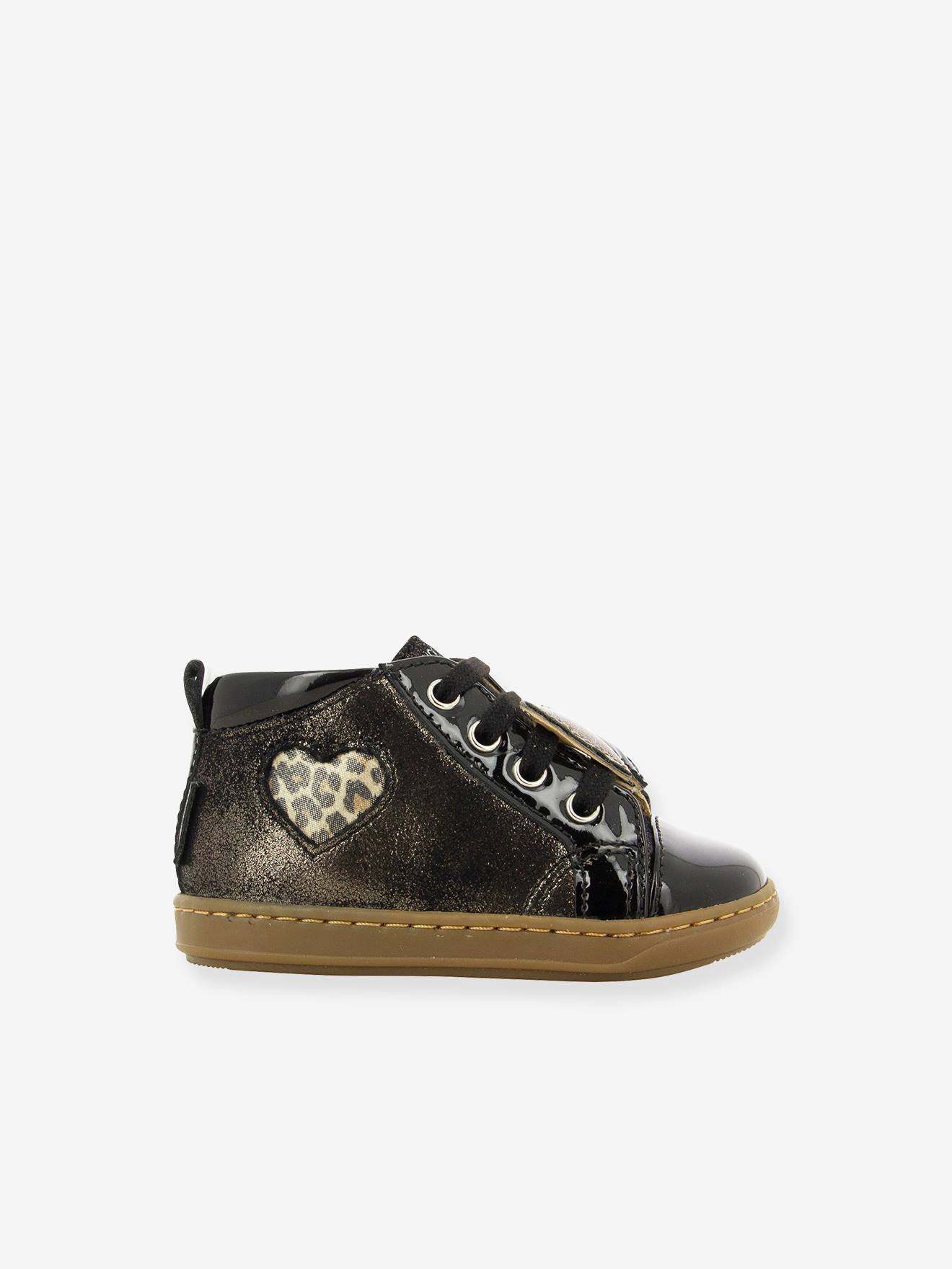 Bottines bébé Bouba Heart Dust SHOO POM® noir