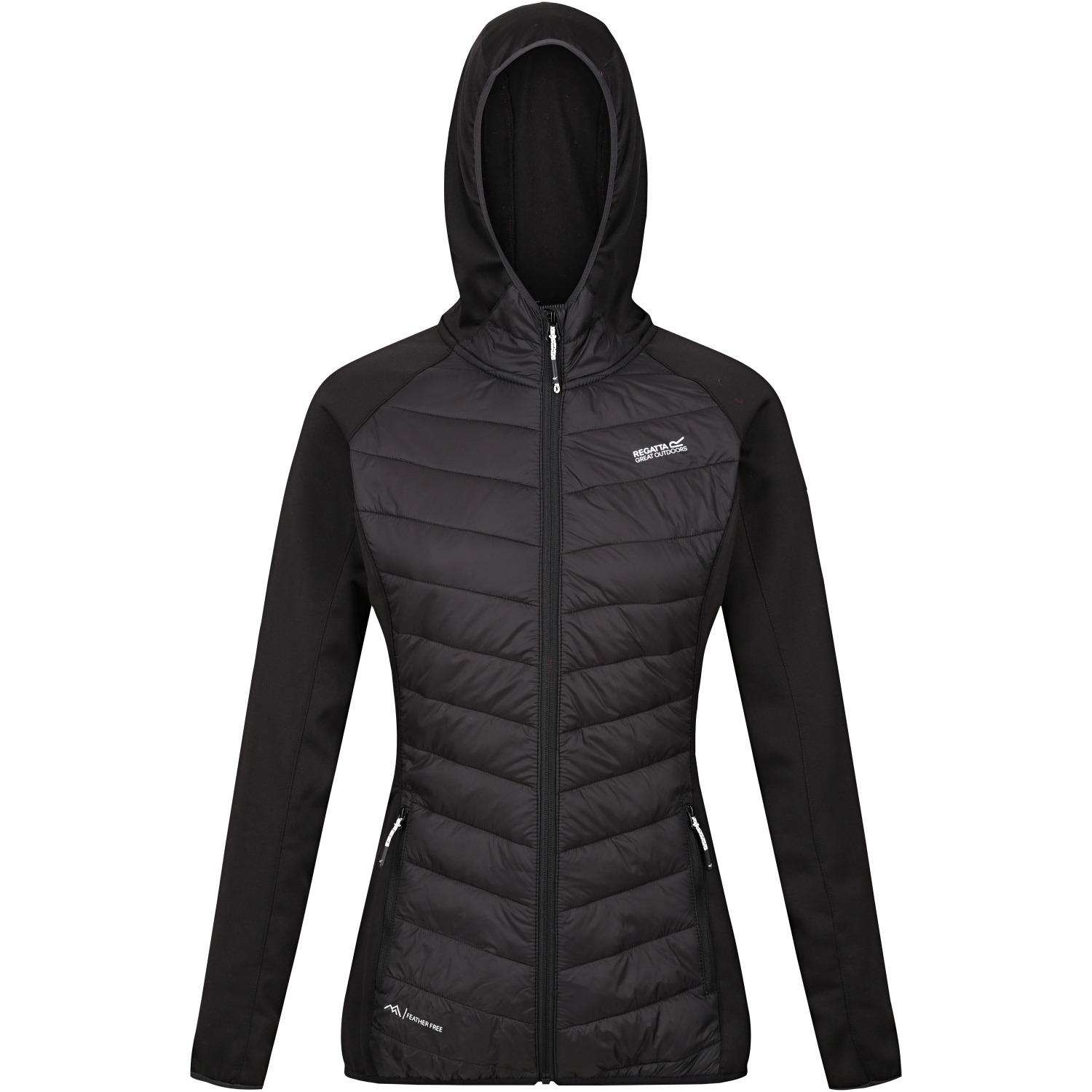 Regatta Damen Jacke Andreson VIII Hybrid (schwarz)