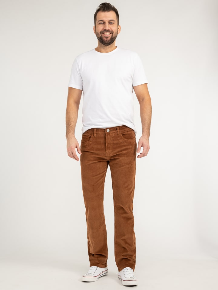 Rock Creek Cordhose in Terracotta günstig kaufen