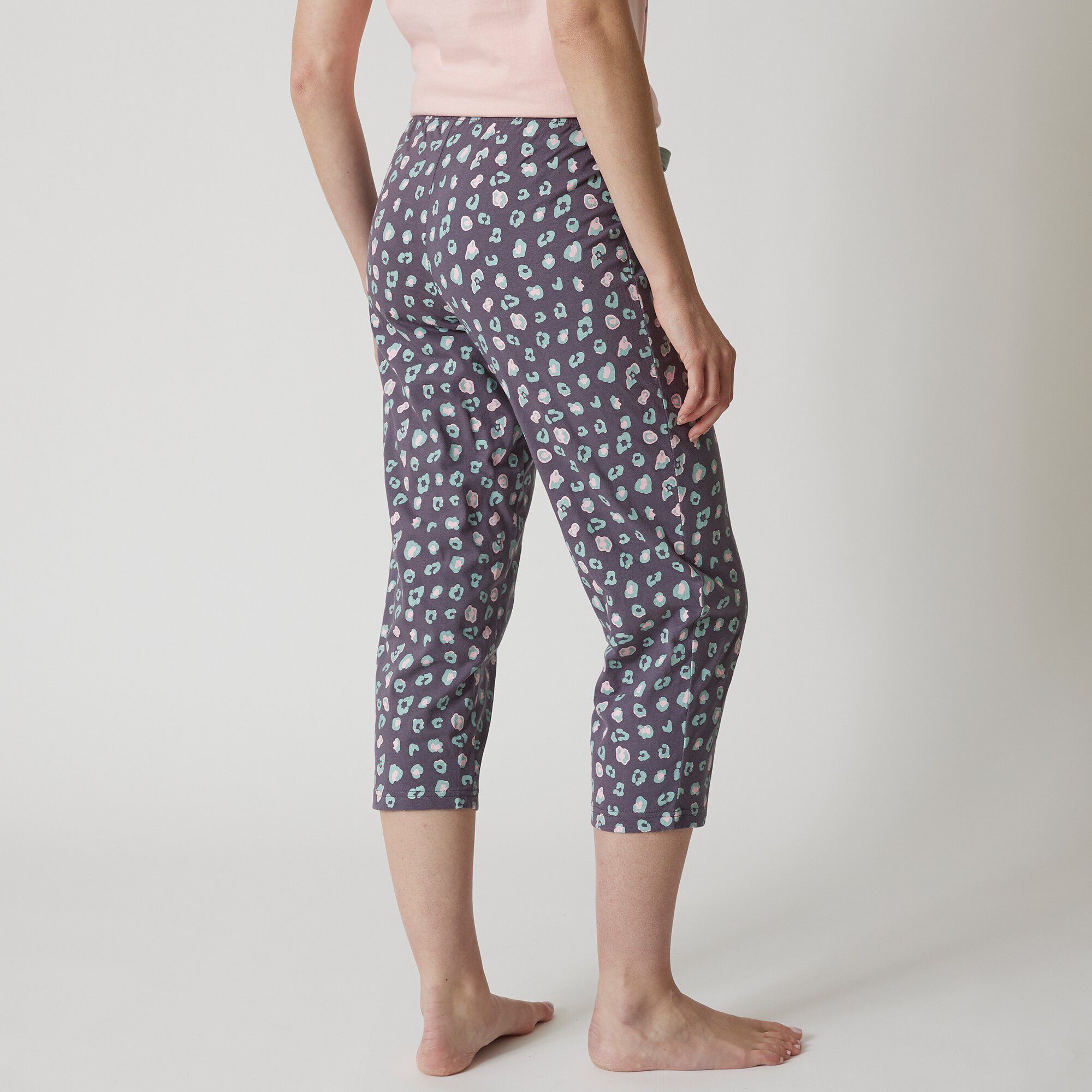 Pantacourt pyjama imprimé 