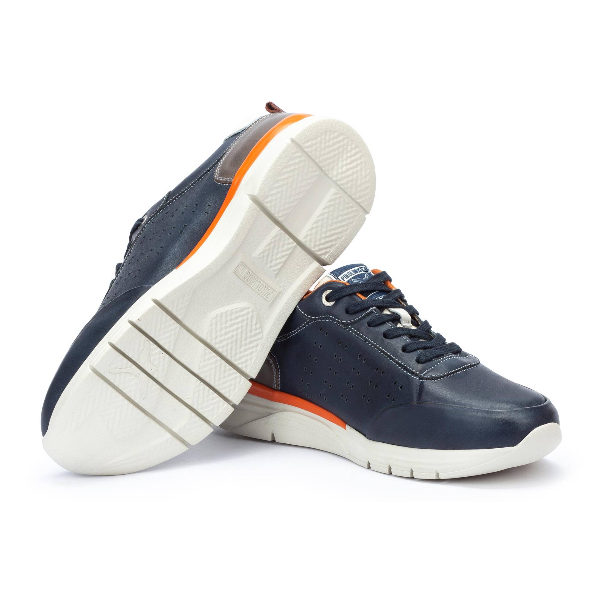 Męskie buty codzienne Pikolinos Mojácar - NIEBIESKIE