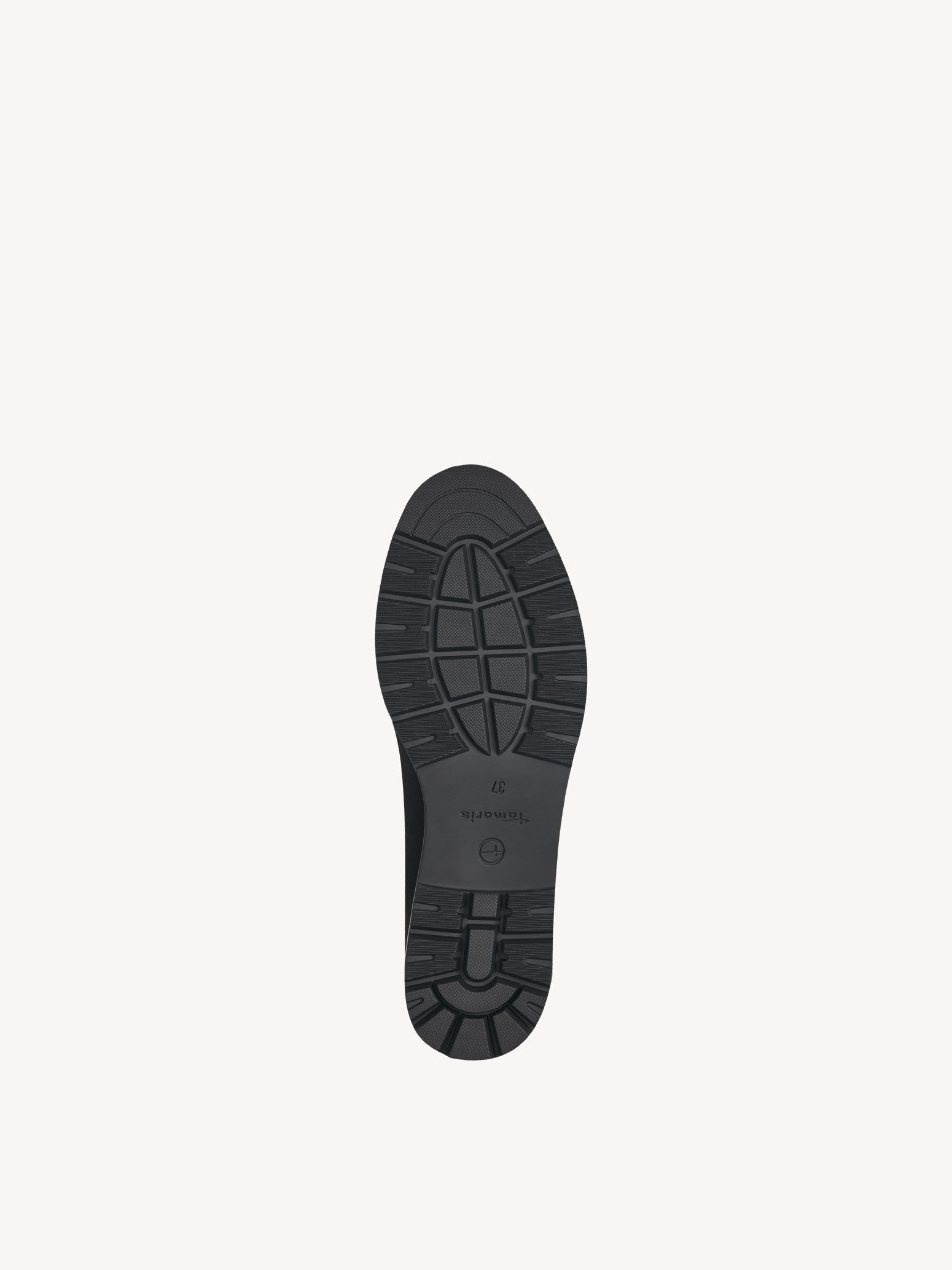 Slipper en cuir - noir