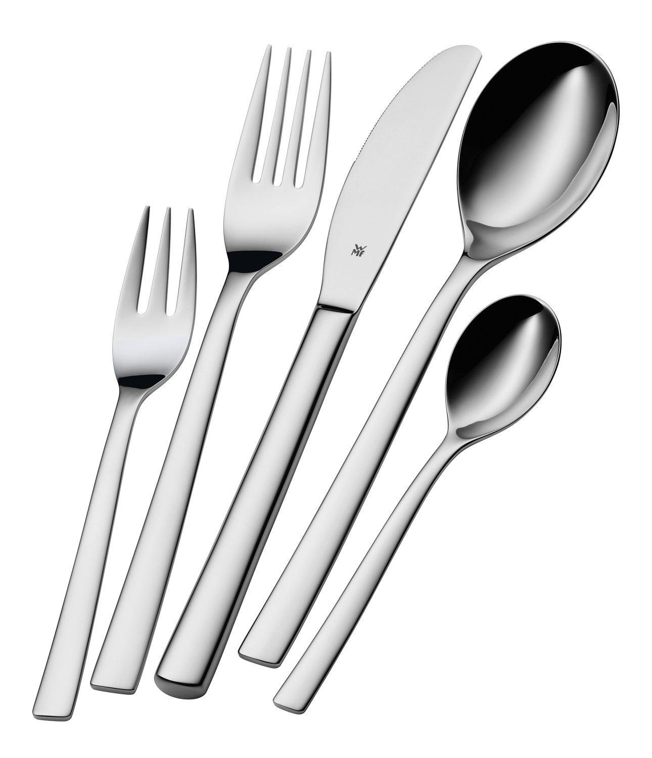 WMF Besteck-Set PALERMO, 60-teilig, für 12 Personen, Cromargan Edelstahl 18/10