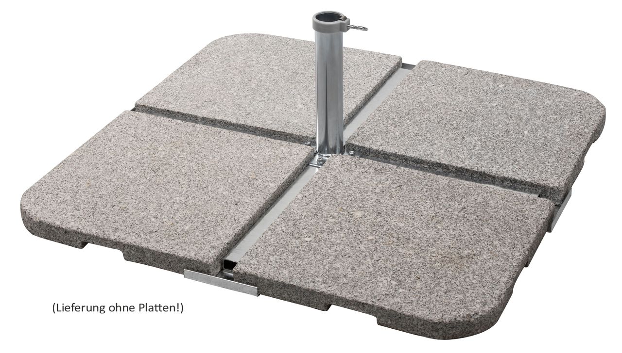 Schneider Schirme Schneider Platten-Ständer, extra schwer (ohne Wegeplatten)
