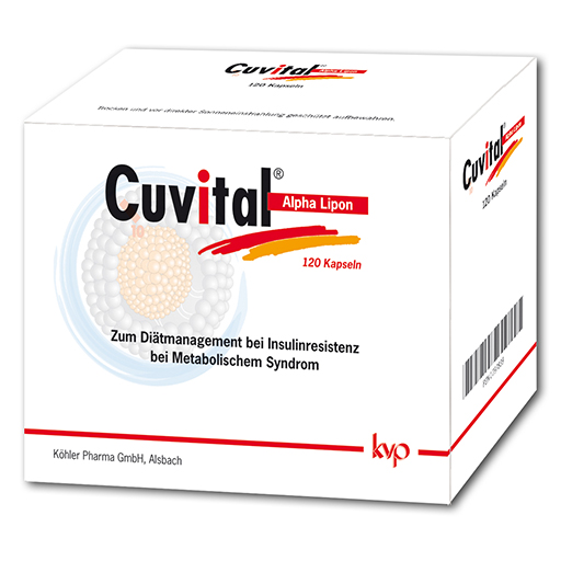 CUVITAL Alpha Lipon Kapseln  120 St  Kapseln