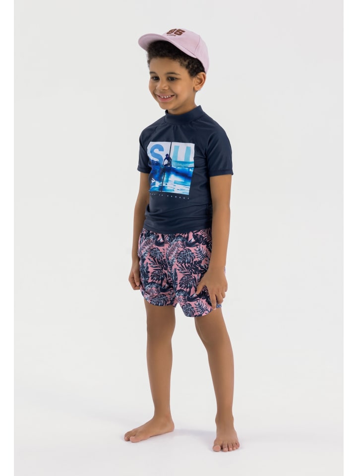 Minoti Bade-Shirt 23swim53 in dunkelblau günstig kaufen