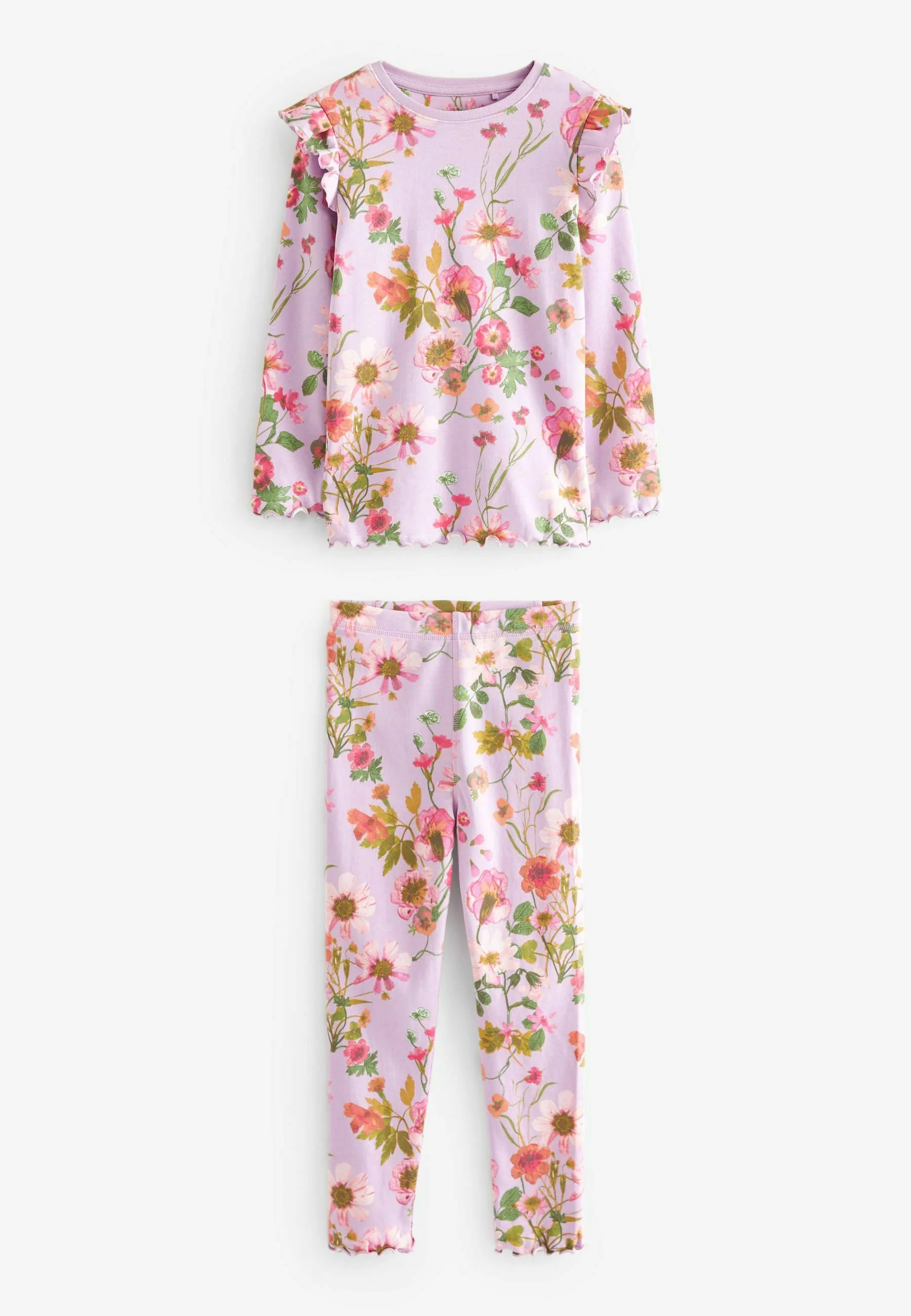 Siguiente PAQUETE DE 3 PIJAMAS FLORALES DE AJUSTE REGULAR
