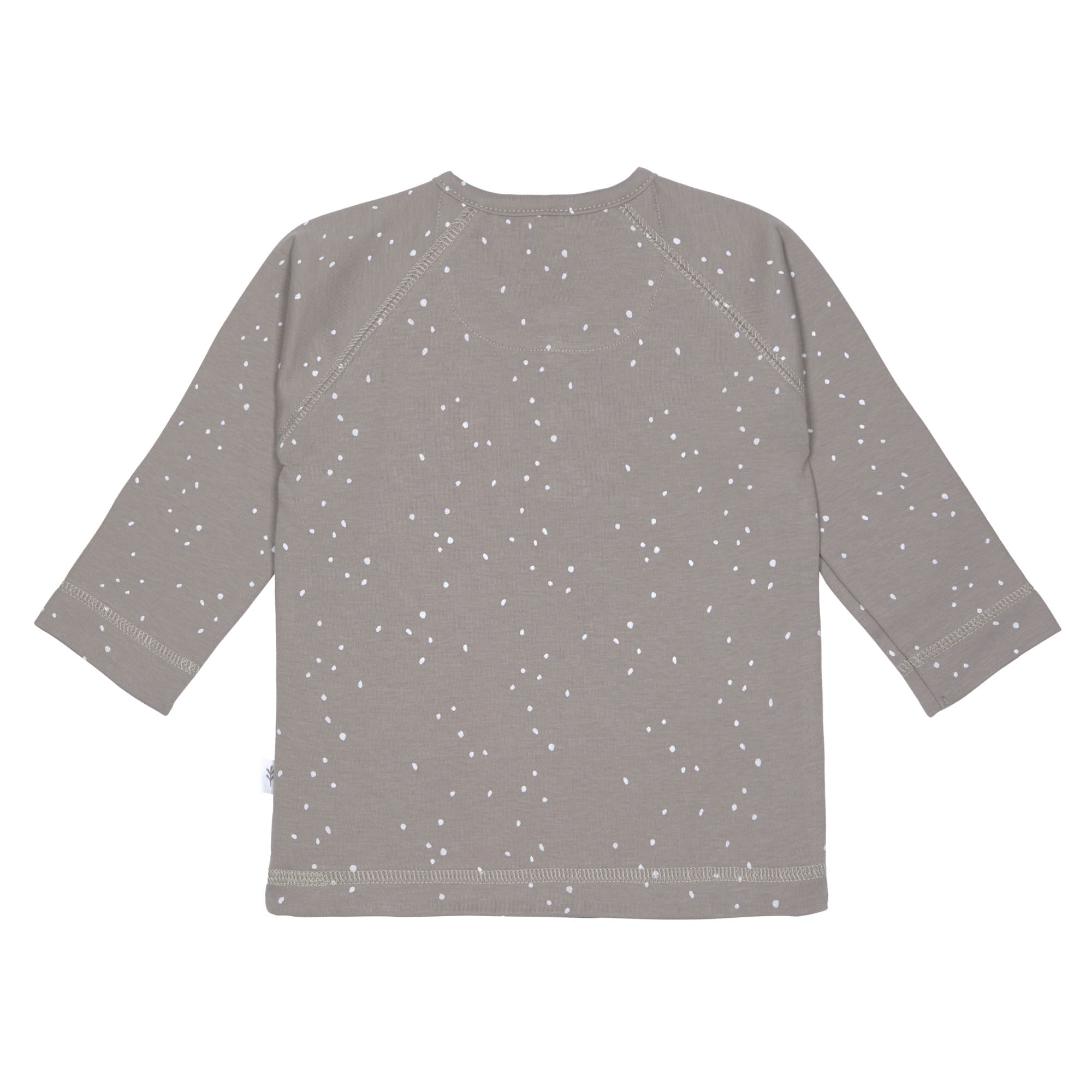 Baby Langarmshirts - Bio Baumwolle, Sprinkle Grau