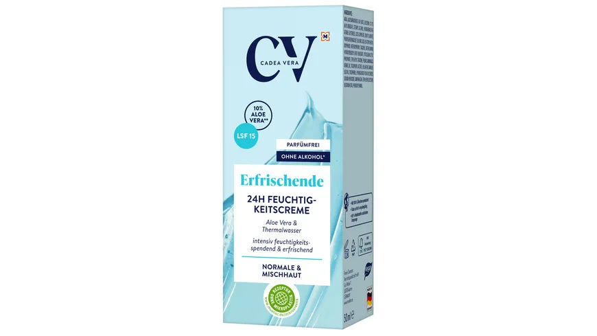 CV Erfrischende 24h Feuchtigkeitscreme 50 ml