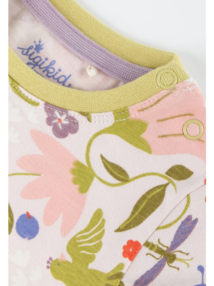 Sigikid T-Shirt happy ladybug in Weiß/Rosa/Grün günstig kaufen