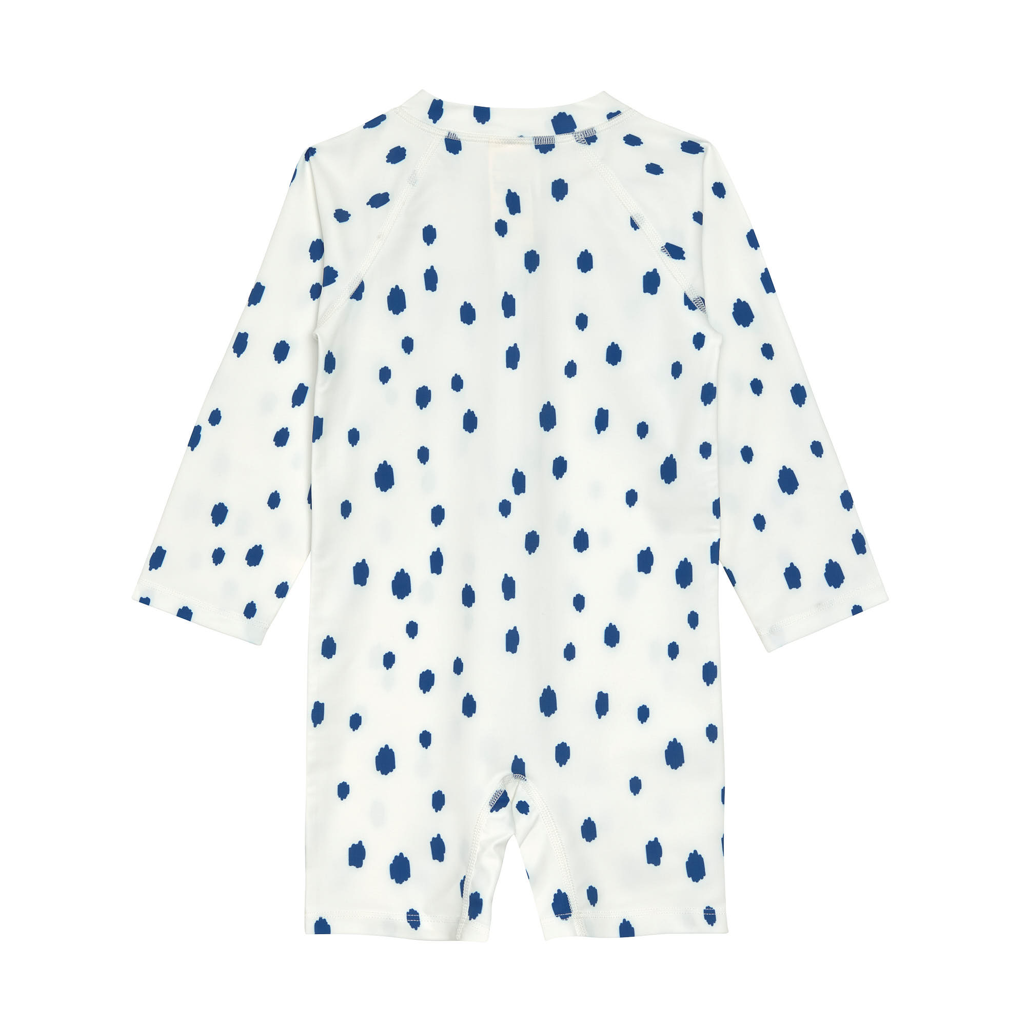 Schwimmanzug Kinder Langarm (UV Schutz) - Löwe, Blau Weiß