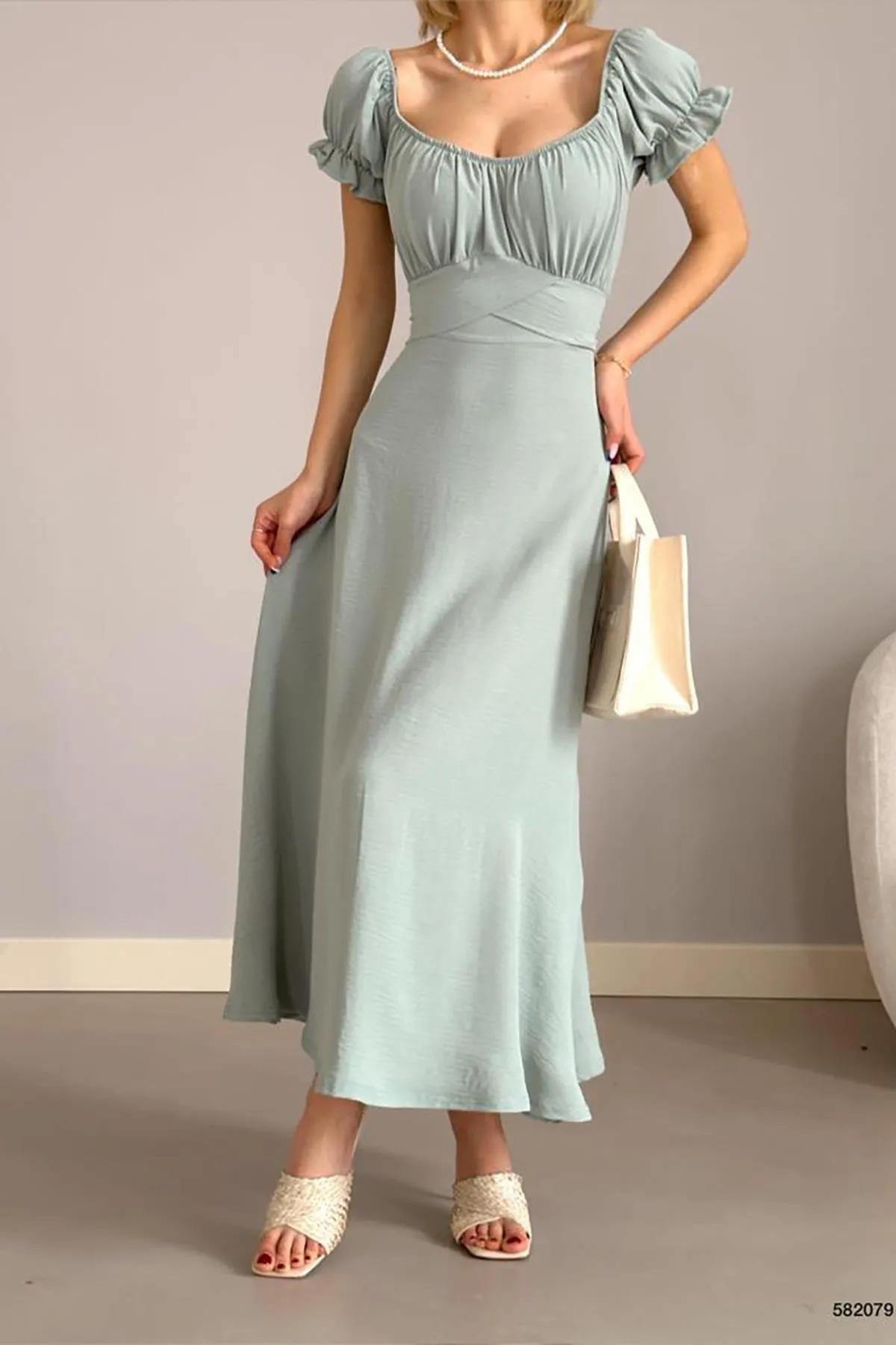 Deafox  Kleid - Grün - A-Linie