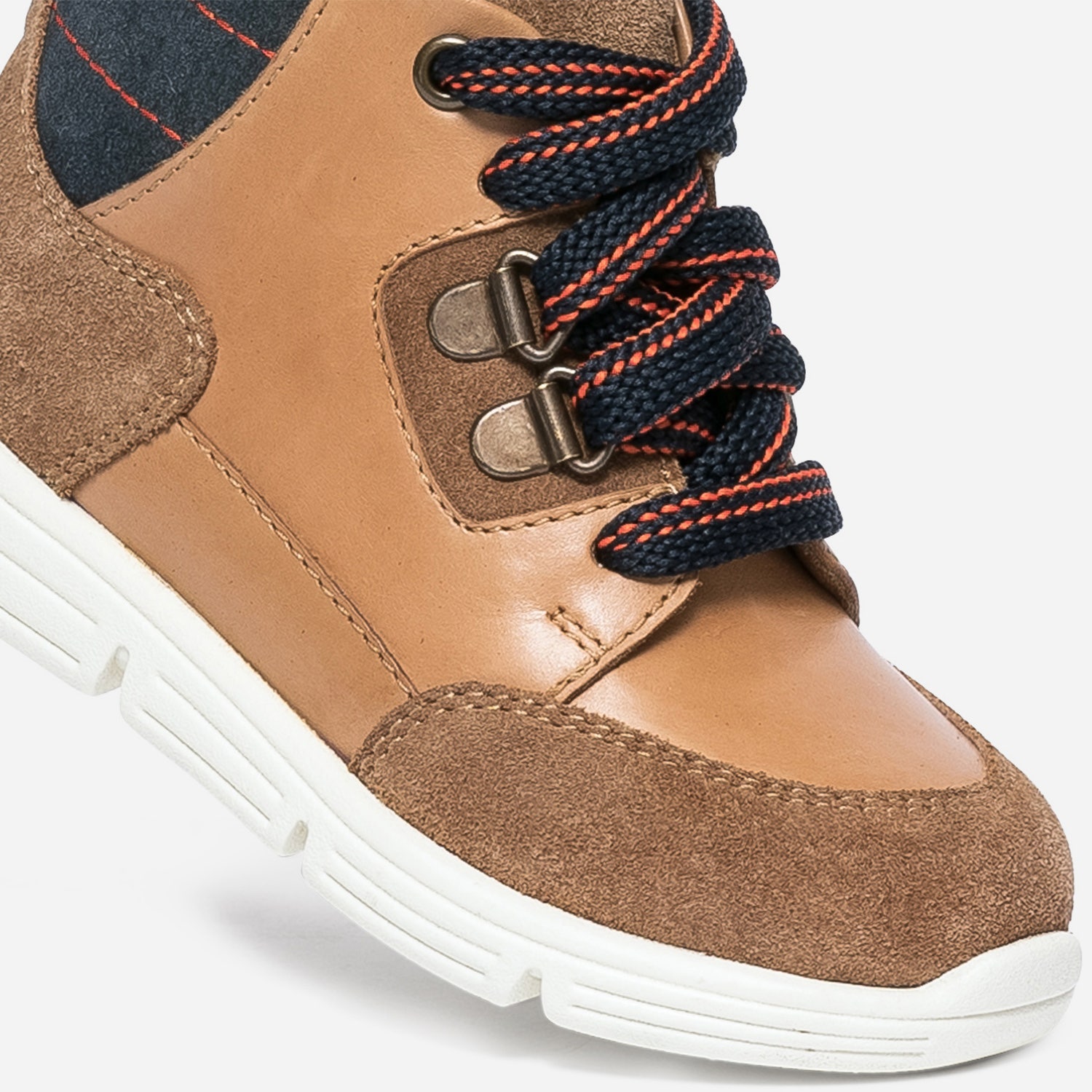 Boots à lacet BUGGY camel en cuir