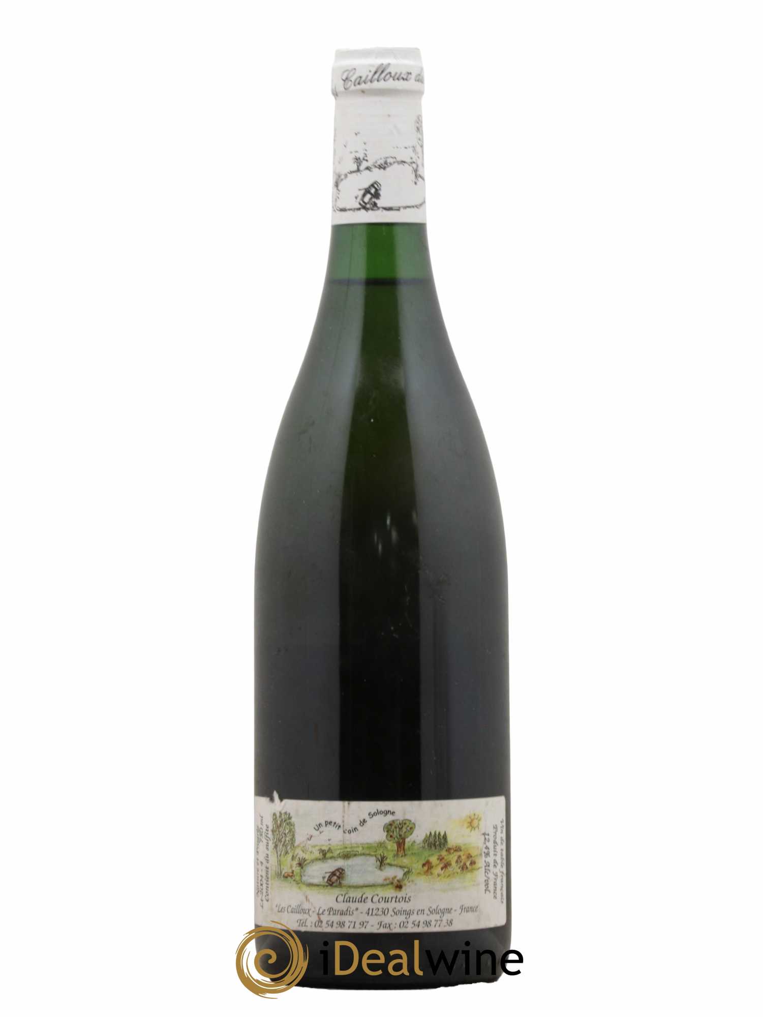 Vin de France Plume d'Ange les Cailloux du Paradis 2004 - Lot de 1 Bouteille