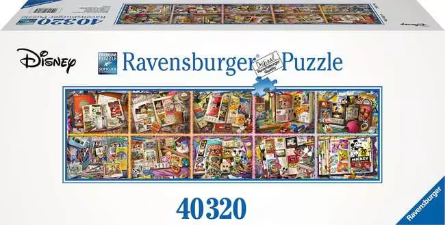 Puzzle 40000 Teile - Mickey's 90. Geburtstag