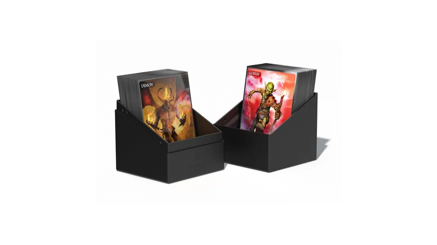 Ultimate Guard Return To Earth Boulder Deck Case 100+ Standardgröße Schwarz