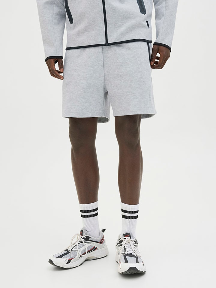 Jack & Jones Sweatshorts in Grau günstig kaufen