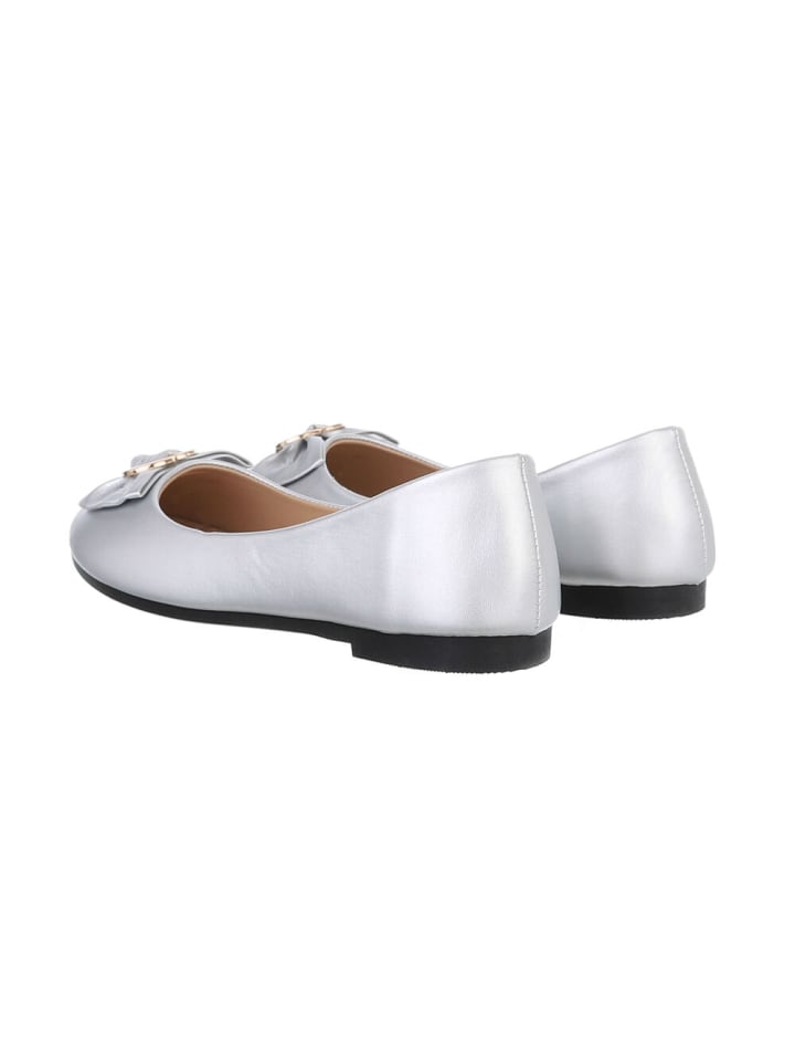 Ital-Design Ballerina in Silber günstig kaufen