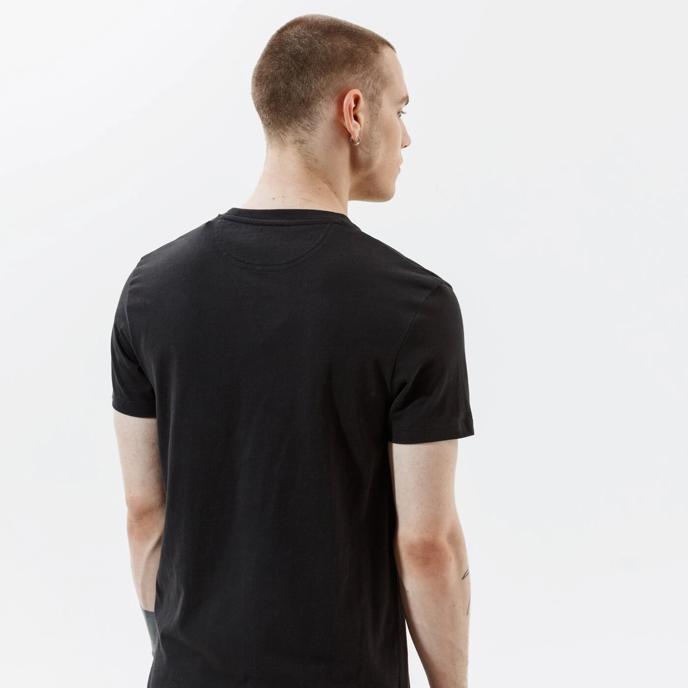 TIMBERLAND T-SHIRT SS DUNSTAN JERSEY CREW TEE SLIM Schwarz